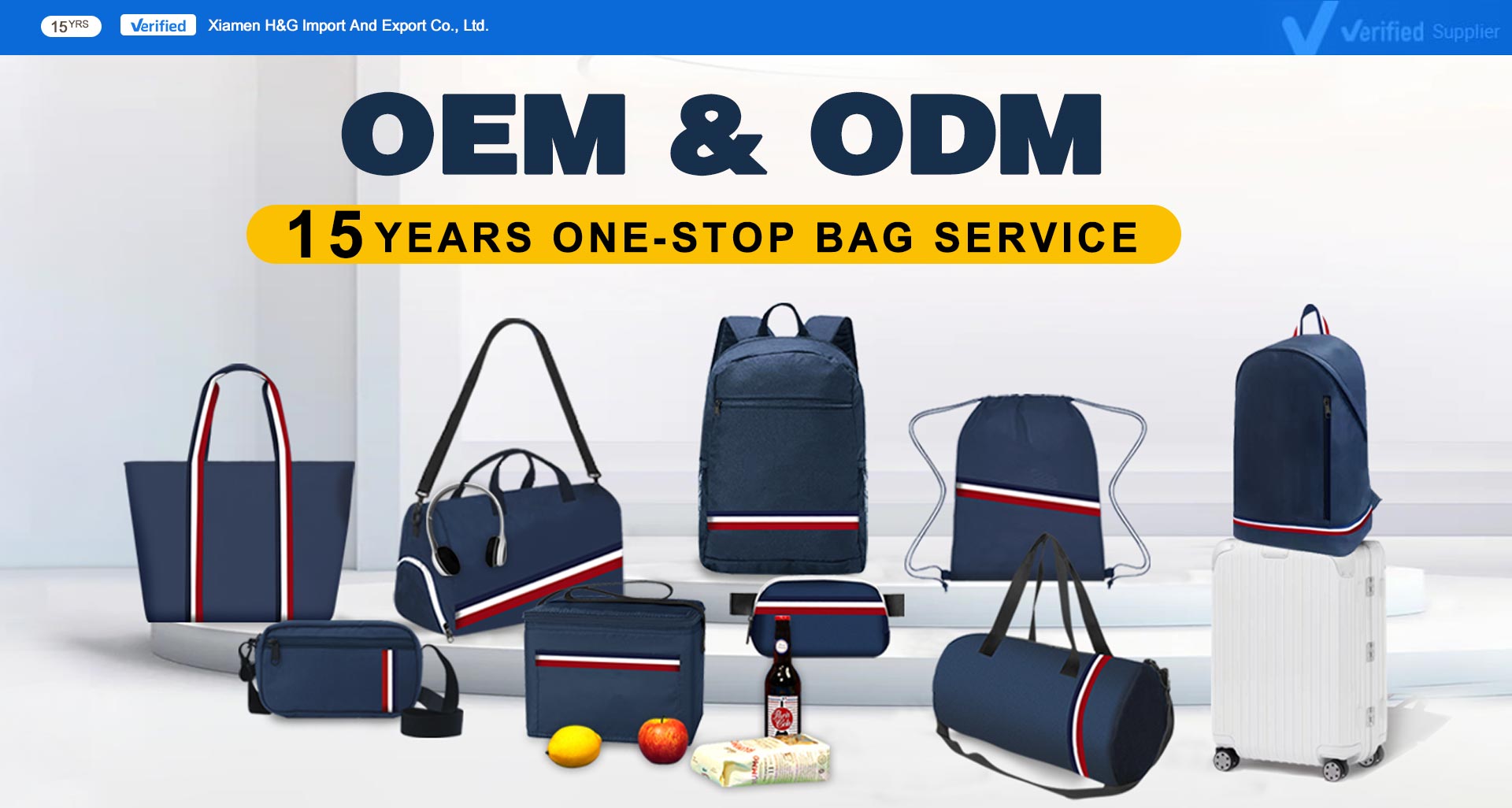 Large Capacity Duffel Bag Banner