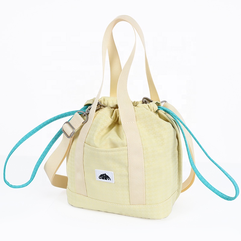 Custom New Fashion Design Ladies Nylon Bucket Bag Mini Crossbody Bag for Women