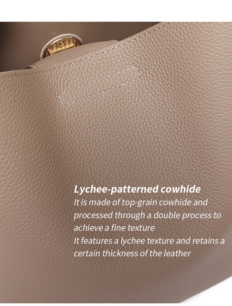 Women Bucket Bag Detail