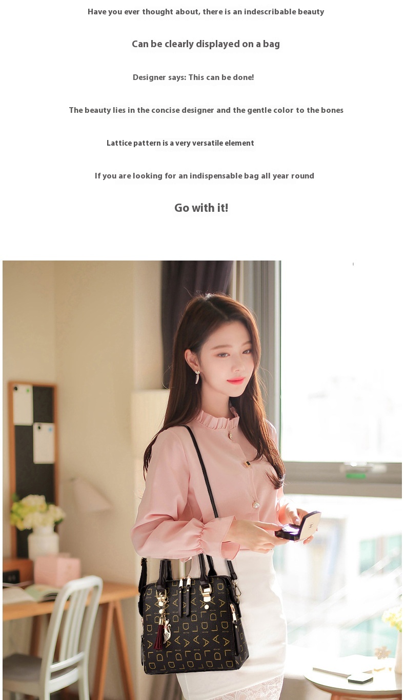 Latest Design Fancy Purses and Handbags for Women Top Handle Satchel Fashion Ladies Tote Bags Travel Casual Shoulder Bag