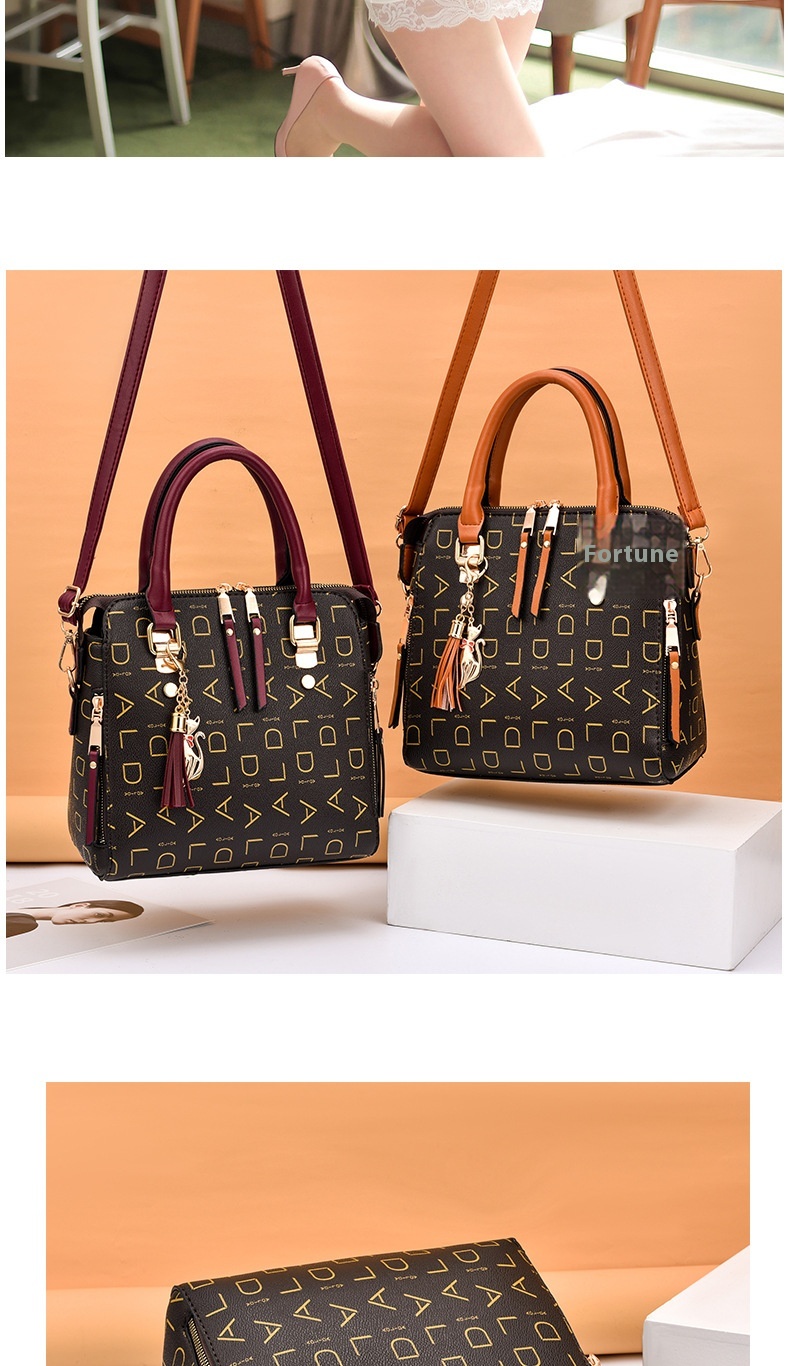 Latest Design Fancy Purses and Handbags for Women Top Handle Satchel Fashion Ladies Tote Bags Travel Casual Shoulder Bag