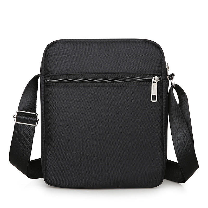 Custom Printed Logo Travel Shoulder Bag Wholesale Classic Durable Men's Chest Bag Oxford Portable Messenger Mobile Phone Bag