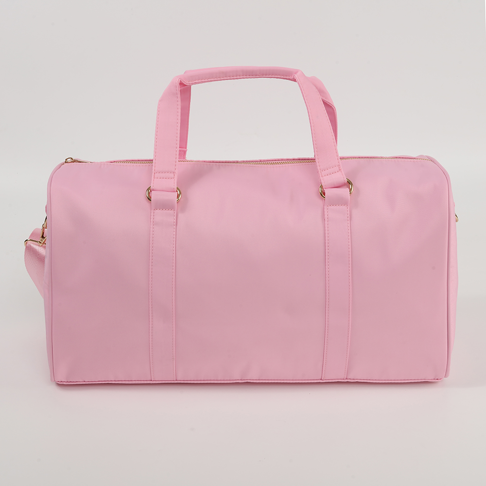 DIY Custom Daily Use Outdoor Waterproof Luggage Bag Large Capacity Storage Leisure Sport Weekend GYM Gym Duffel Nylon Travel Bag