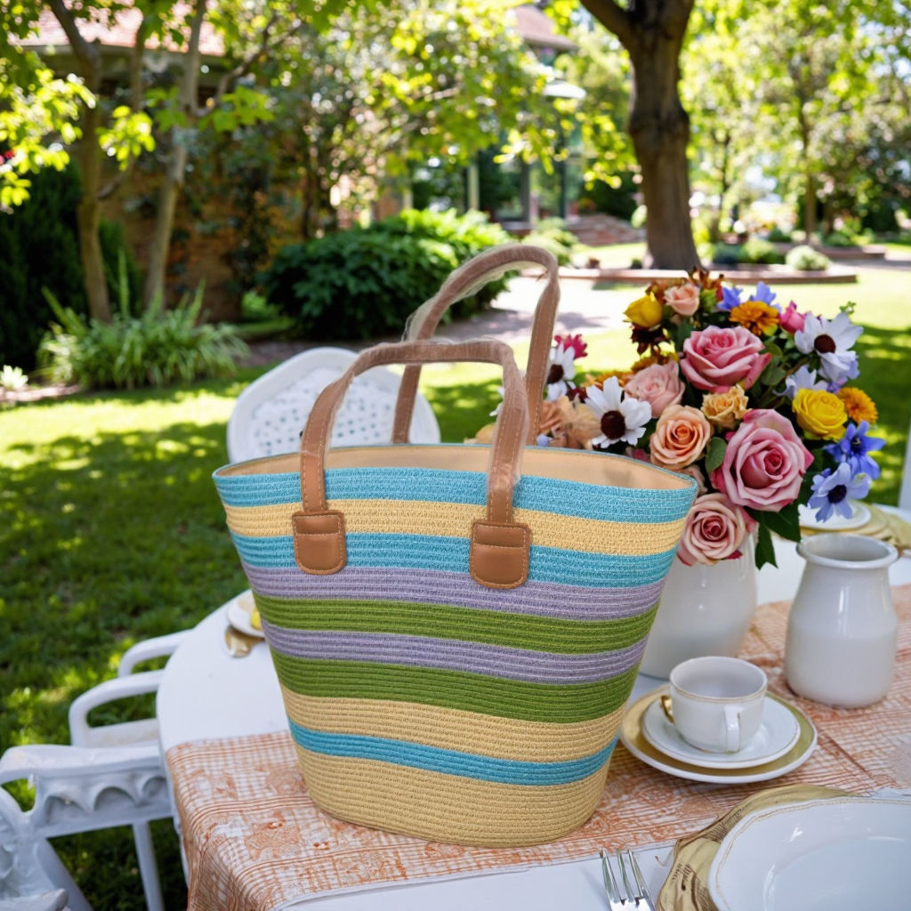 Woven Straw Bag Product Detail 1