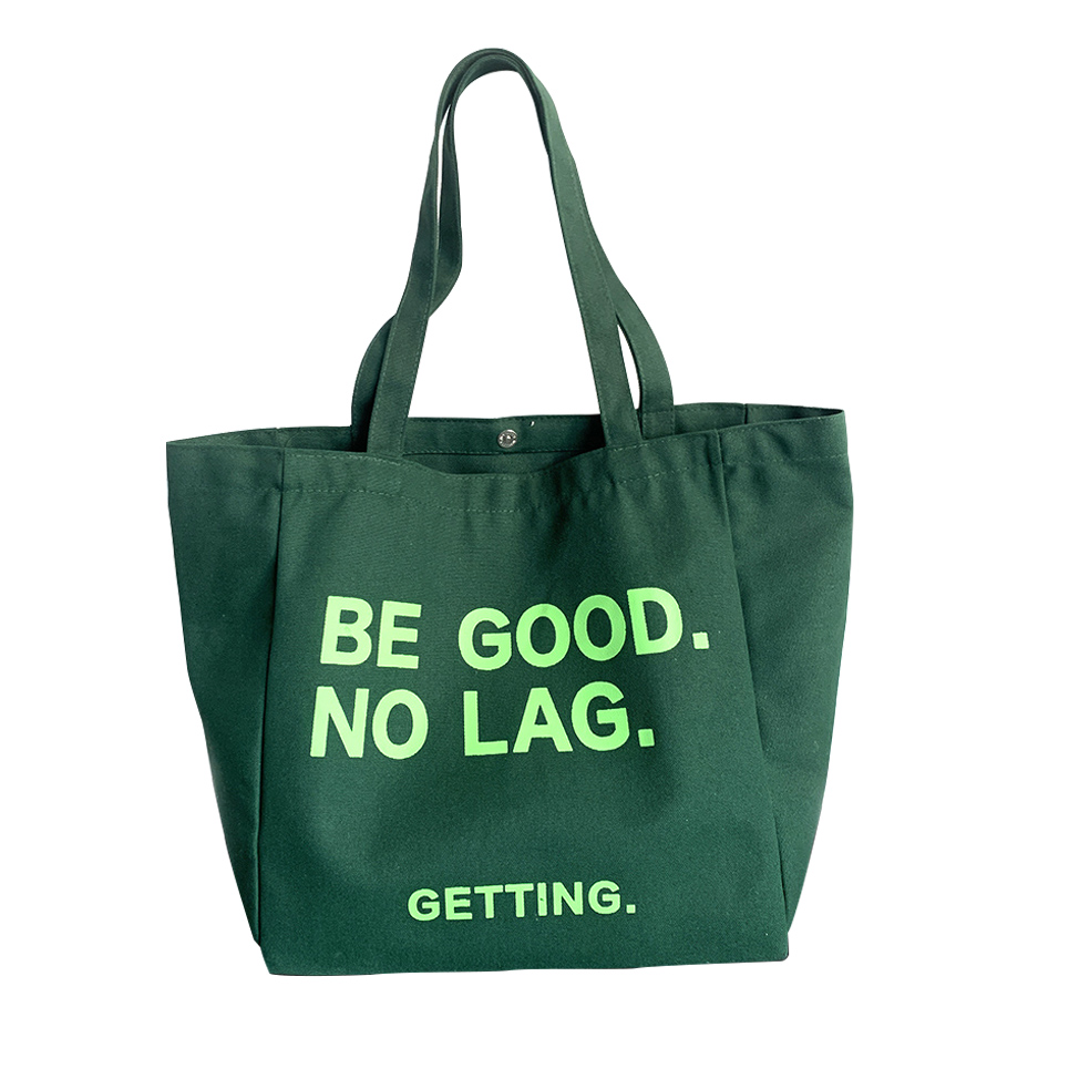 Custom Printed Eco Recycled Shopping Bag Plain Organic Cotton Canvas Tote Bag With Logo