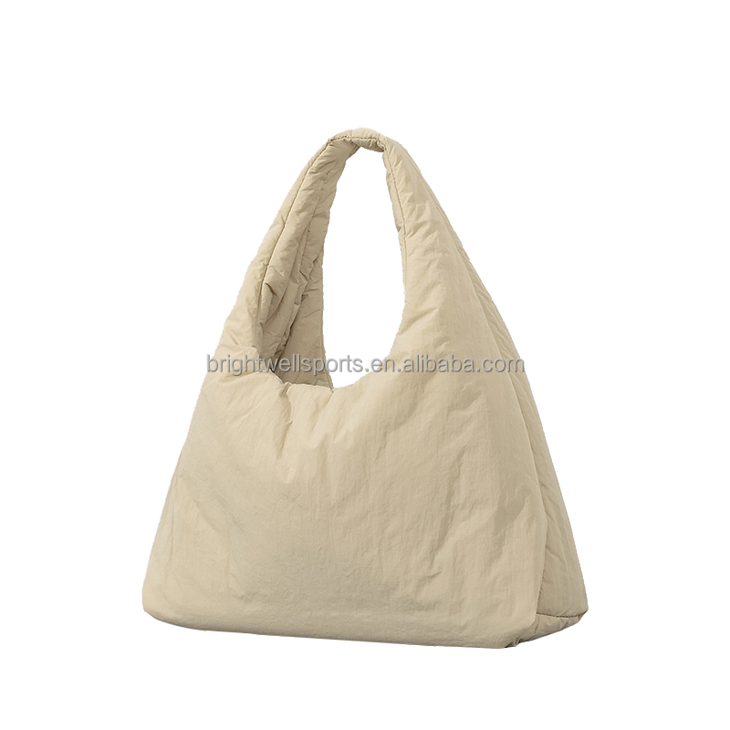 Lightweight Nylon Puffer Handbag