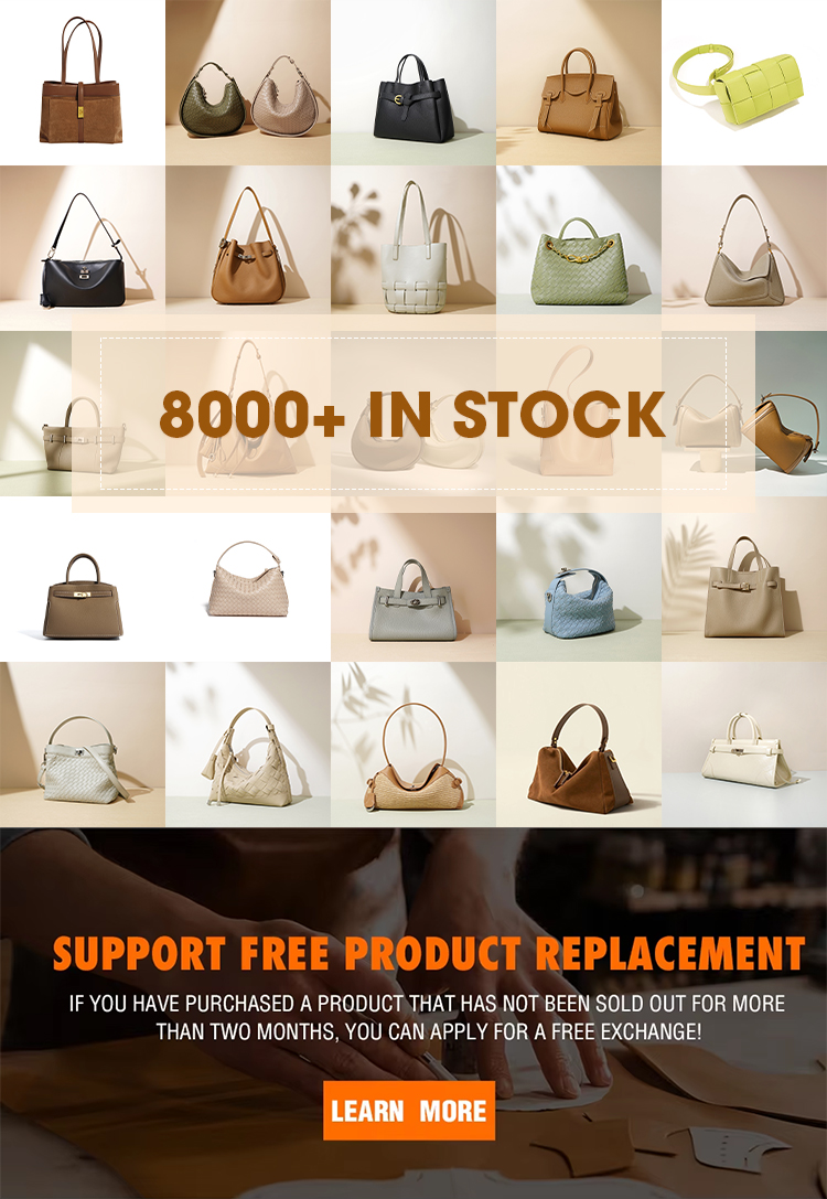 Genuine Leather Bucket Bag Showcase 2