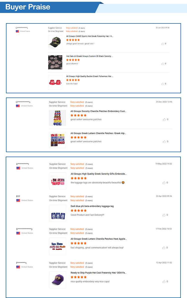 Buyer Praise Content