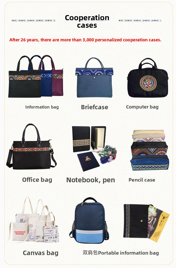 Ethnic Style Document Bag Detail 17