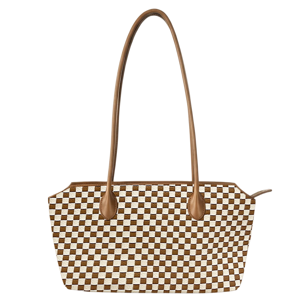 New Trend Large Capacity PU Leather Shoulder Underarm Bag Zipper Closure Fashion Designer Hobo Handbag for Women
