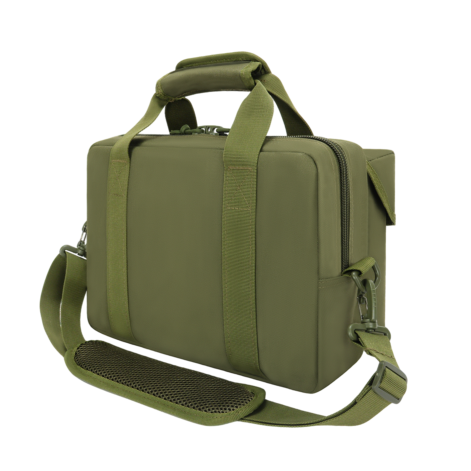 Tactical MOLLE Messenger Bag Sling Shoulder Pack Briefcase with Laptop Compartment Utility Carry Satchel for Outdoor EDC Work