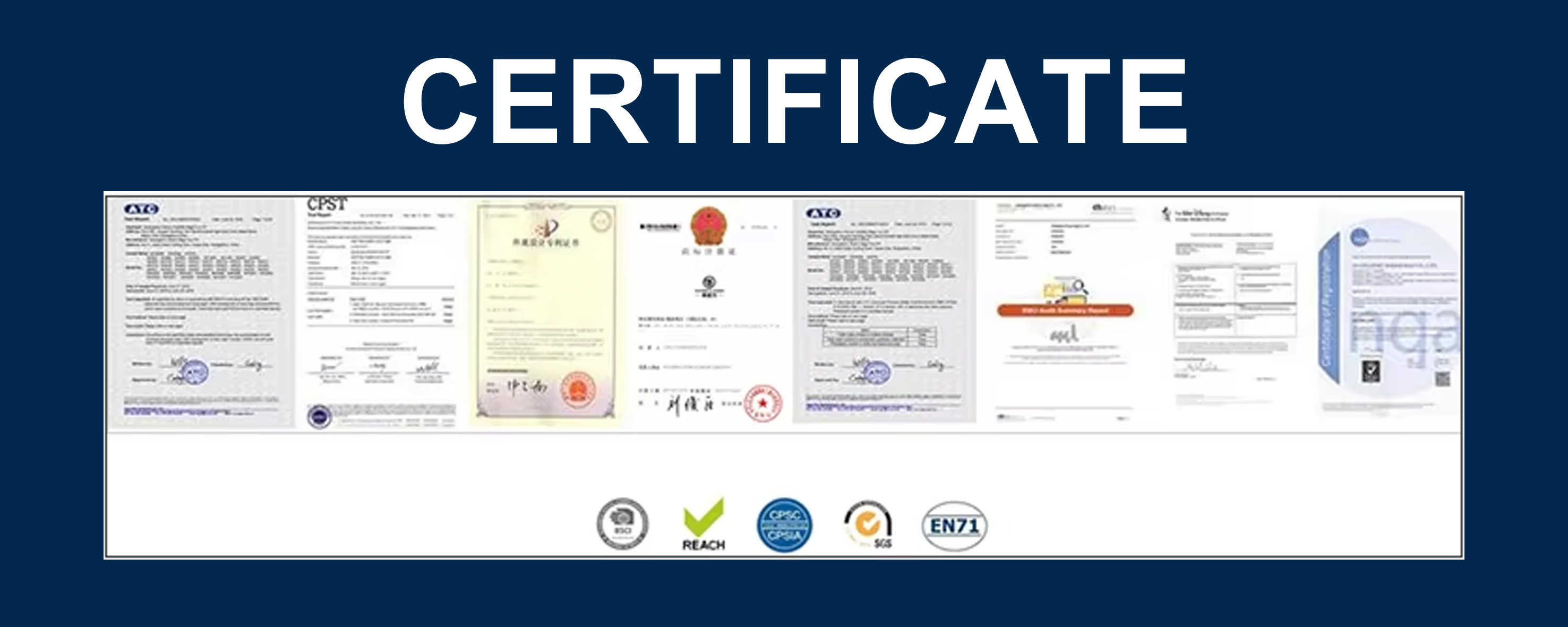 Certifications