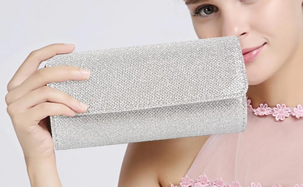 Evening Clutch Bag Purses for Women Ladies Sparkling Party Handbag Wedding Bag