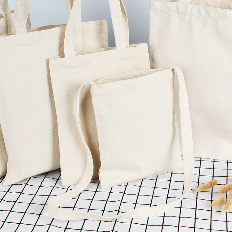 Customizable Size Solid Color Canvas Tote Bag Custom Canvas Tote Bag,Canvas Shoulder Bag,Plain Custom Canvas Bag