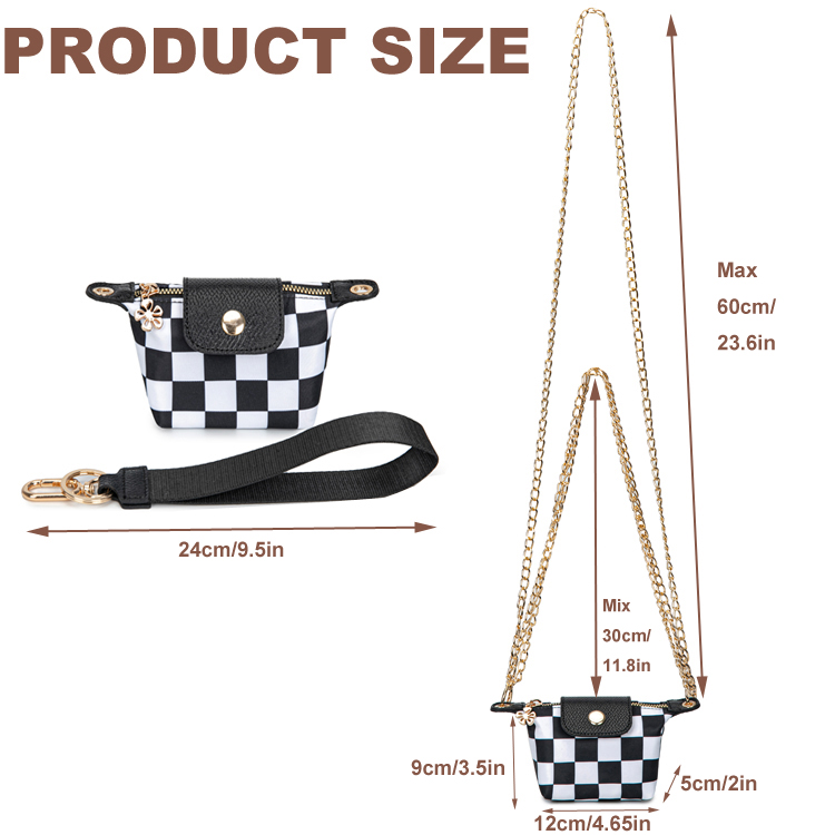 Factory Supply Small Crossbody Bag Women Custom logo Top Handle Purse Portable Shoulder Bag Dumpling Coin Purse for Travel