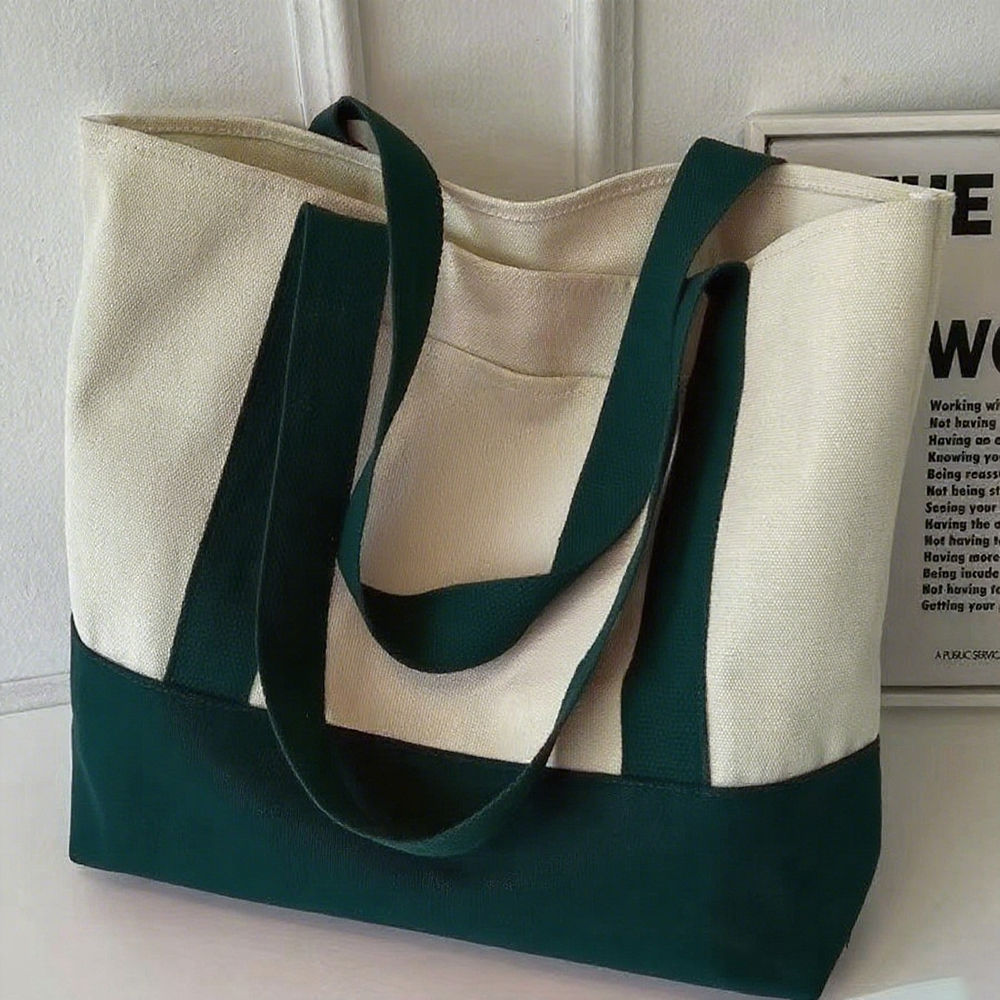Gahumi Quality Best Fashion Eco Custom Logo Tote Canvas Bag Factory Directly Offer Custom All Over Print Patchwork Tote Bag