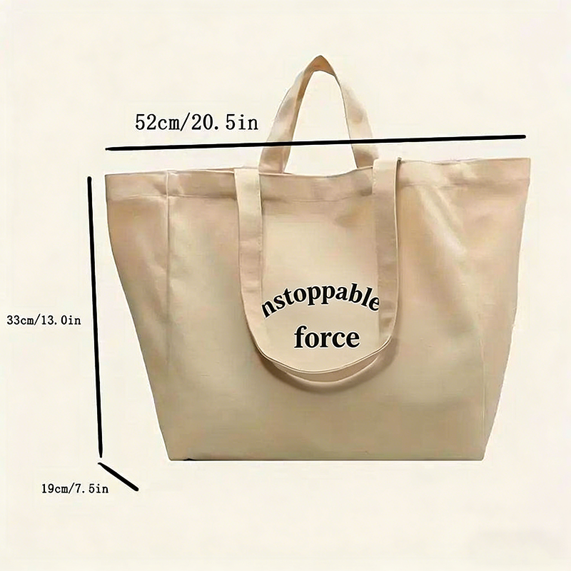 Custom Logo Luxury Women's Shoulder Bags Cheap Price Fashion Stylish And Thick Canvas Tote Bags