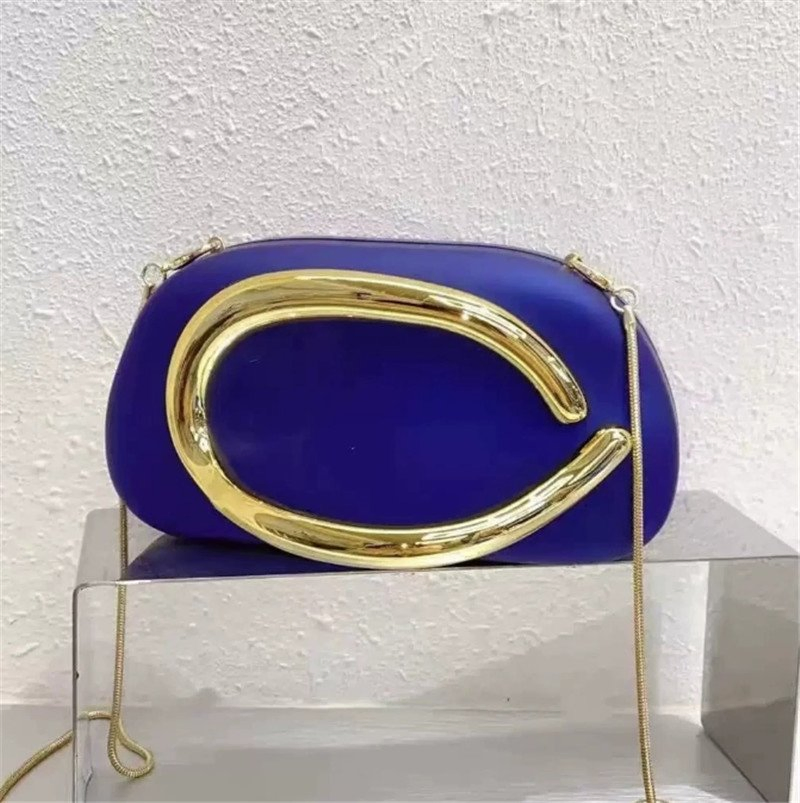 Acrylic Bag Chain Luxury Clutch Ladies Evening Handbags Wholesales Women Dinner Purse Fashion Small Ladies Metal Clutch Bag