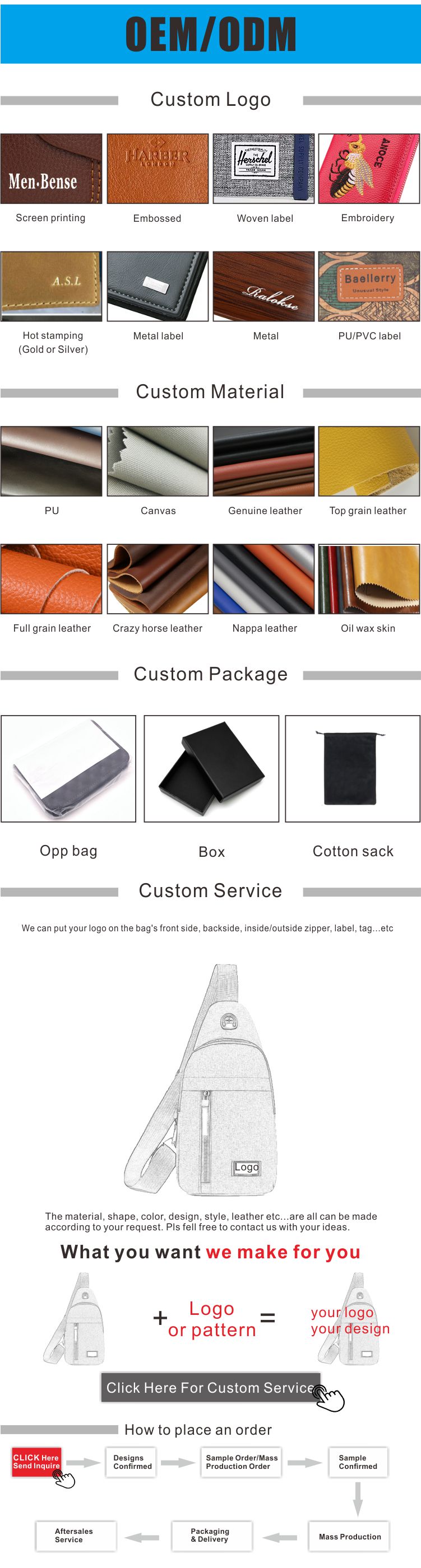 Small Quantity Customization Crossbody Sling Travel Hiking Running Chest Daypack Leisure Crossbody Handbags Boys Cross Body Bag