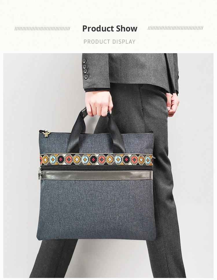 Ethnic Style Document Bag Detail 12