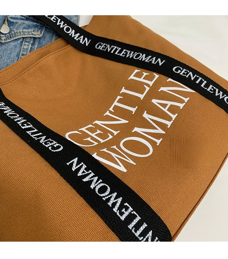 Customized High Quality Printed Logo on Handle Strap Shopping Thick Cotton Canvas Active Lifestyle Tote Bag for Gym