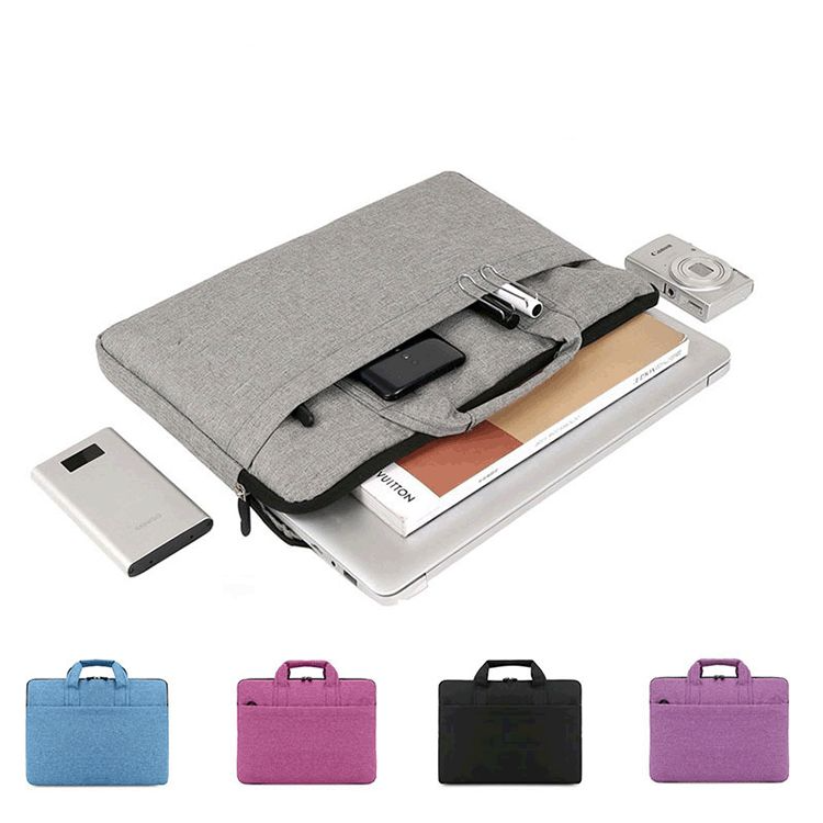 High Quality Custom Logo Portable Business Briefcase with Large Capacity for Work Travel