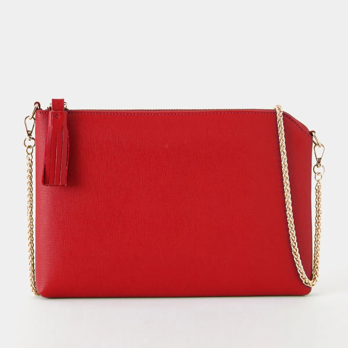 Women Genuine Cow Leather Envelope Purse Crossbody Clutch Bag