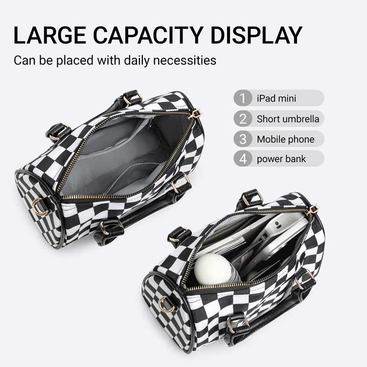 Custom Design Satchel Purses Women's Handbag Boston Bag Single Shoulder Top Handle Bag Fashion Designer Crossbody Bag Women