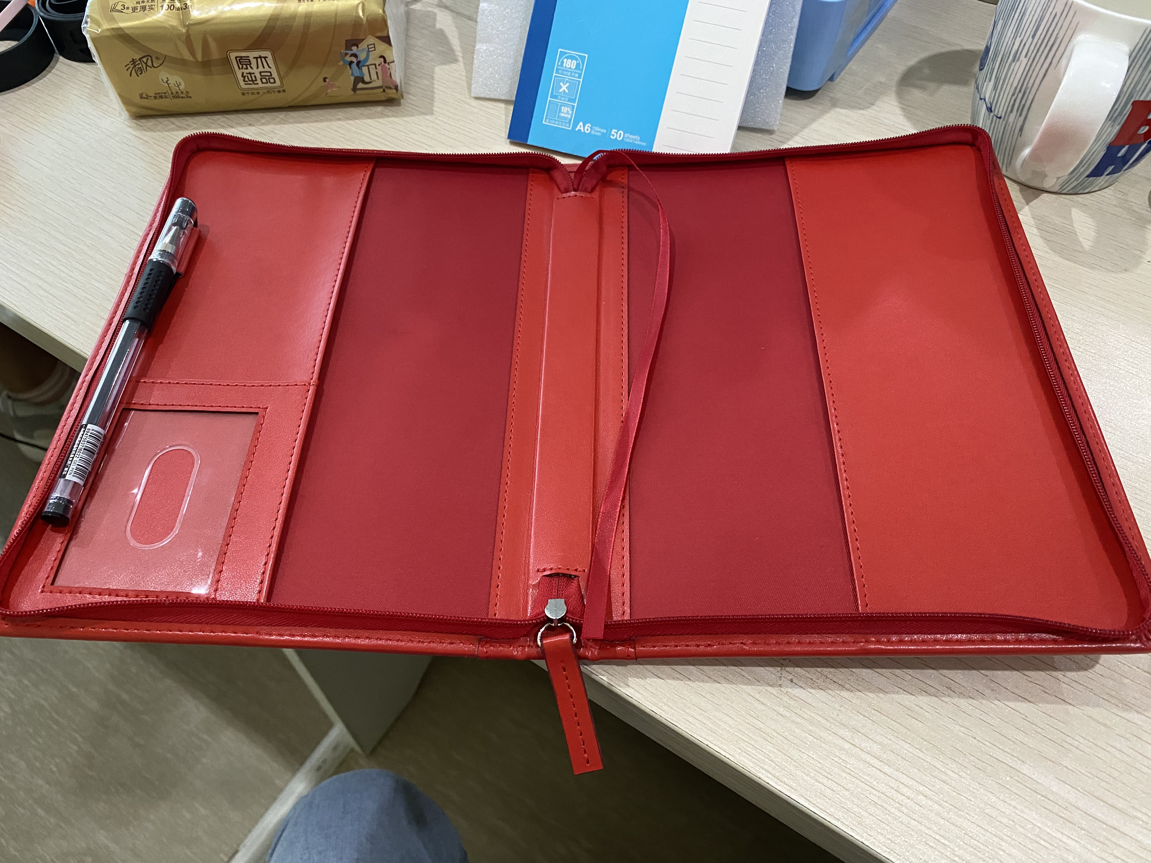 Hot Selling Pu Leather Deltaa Sigma Theta Waterproof Nylon Lining Crossbody Briefcases Portable Ritual Cover