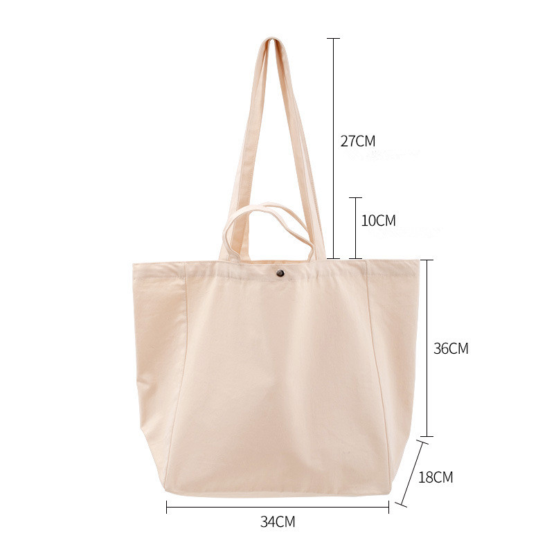 Personalized Cute Canvas Bag Custom Printed Logo Christmas Canvas Tote Bags For Women Reusable Cotton Canvas Gift Shopping Bags
