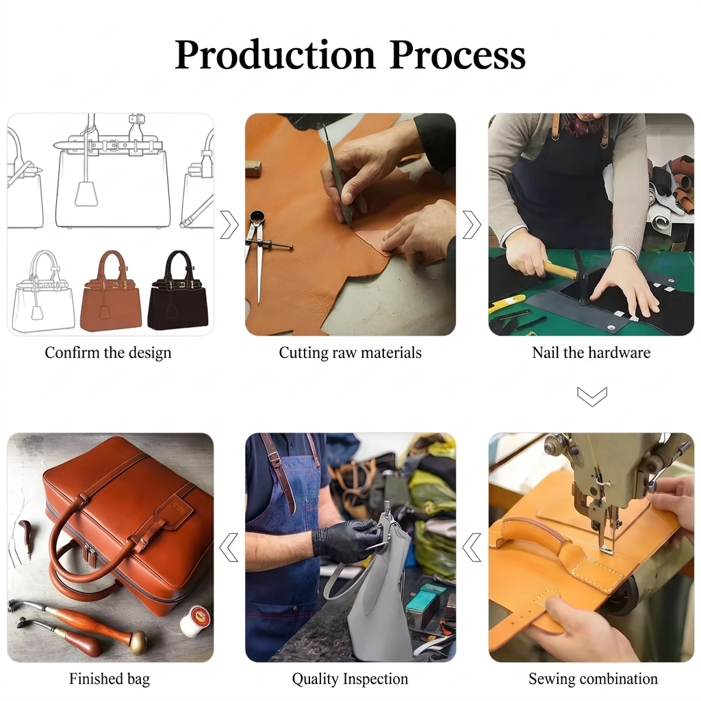 Bespoke Custom Embossed Satchel Handbag Sustainable PU Leather Manufacturer Professional Tote for Boutique Brand Vendor Factory