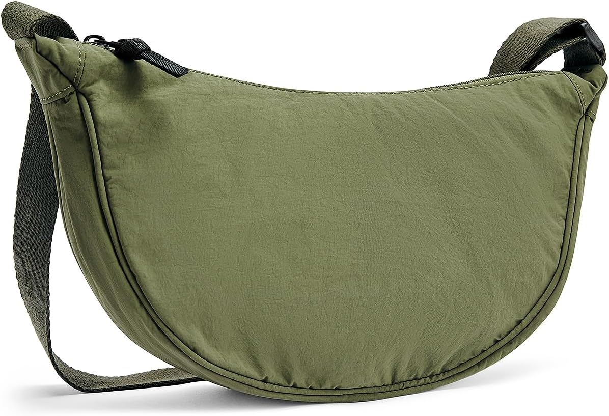 Customized Waterproof Nylon Shoulder Fanny Waist Bag Purses Crossbody Dumpling Bag Pouch Fanny Pack Fashion Belt Bag for Women