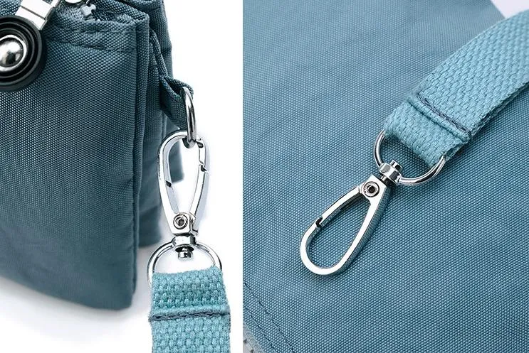 New Waterproof Nylon Women Handbag Mobile Wallet Clutch Bag Lady Crossbody Bag