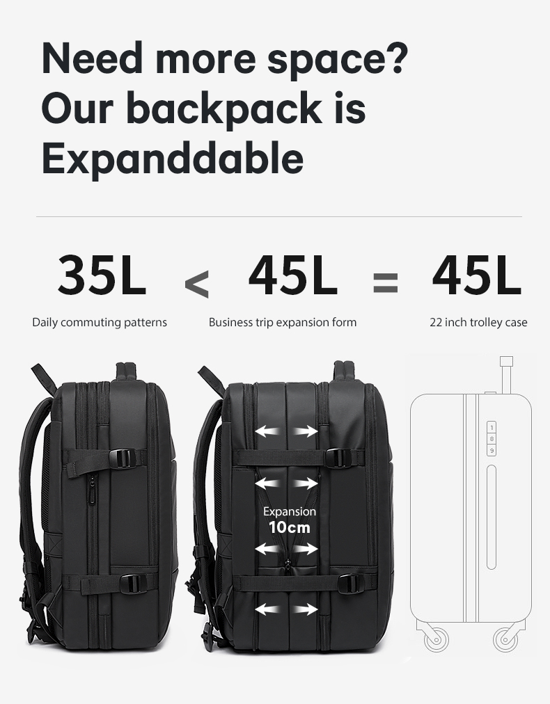 Waterproof Laptop Backpack Feature 6