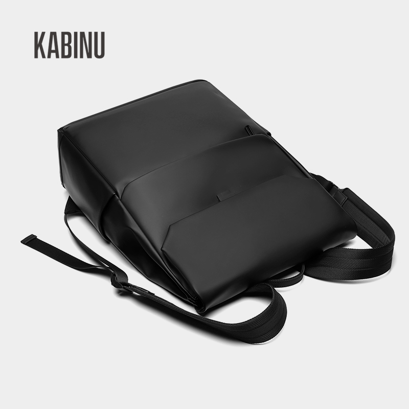 KABINU 15.6 Inch Laptop Backpack Waterproof Oxford Business Sports Bag Geometric Design School Backpack For Men Custom Logo