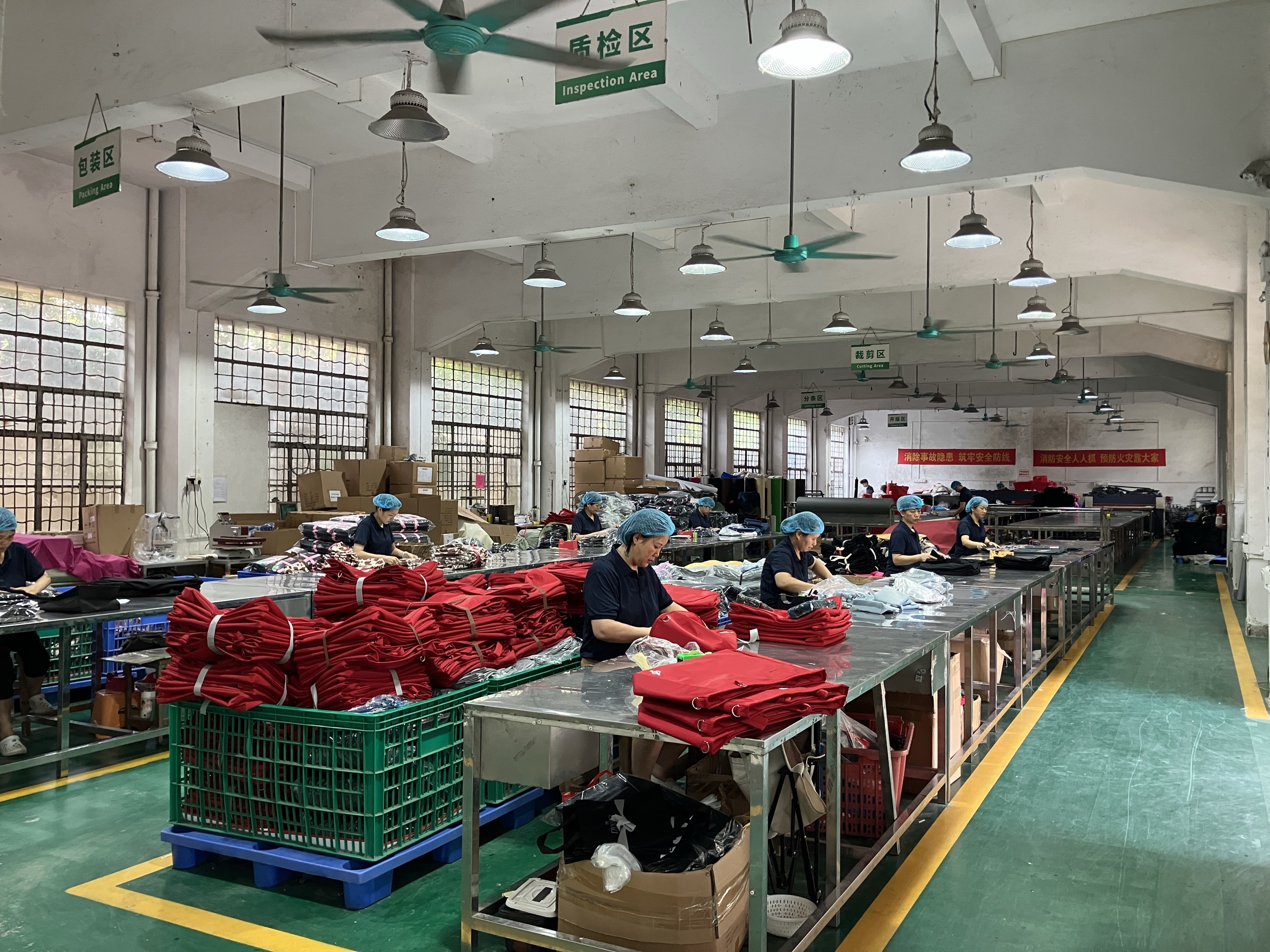 Sewing Department Workshop