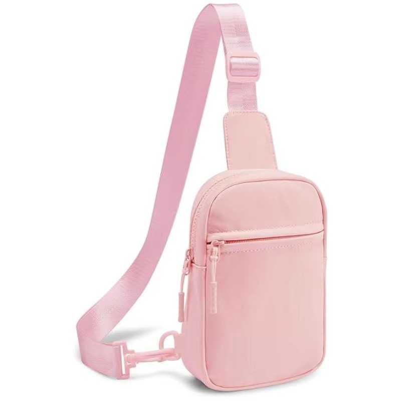 Custom logo Sling Bags for Men Women Small Waterproof Crossbody Shoulder Bags Wholesale Casual Phone Chest Bag Pocket Pouch