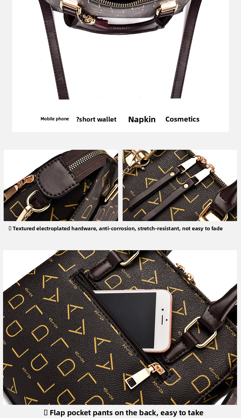 Latest Design Fancy Purses and Handbags for Women Top Handle Satchel Fashion Ladies Tote Bags Travel Casual Shoulder Bag