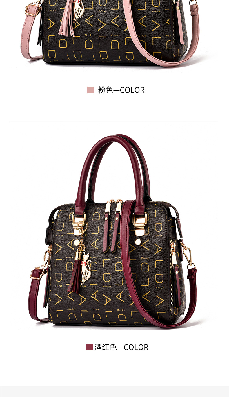 Latest Design Fancy Purses and Handbags for Women Top Handle Satchel Fashion Ladies Tote Bags Travel Casual Shoulder Bag