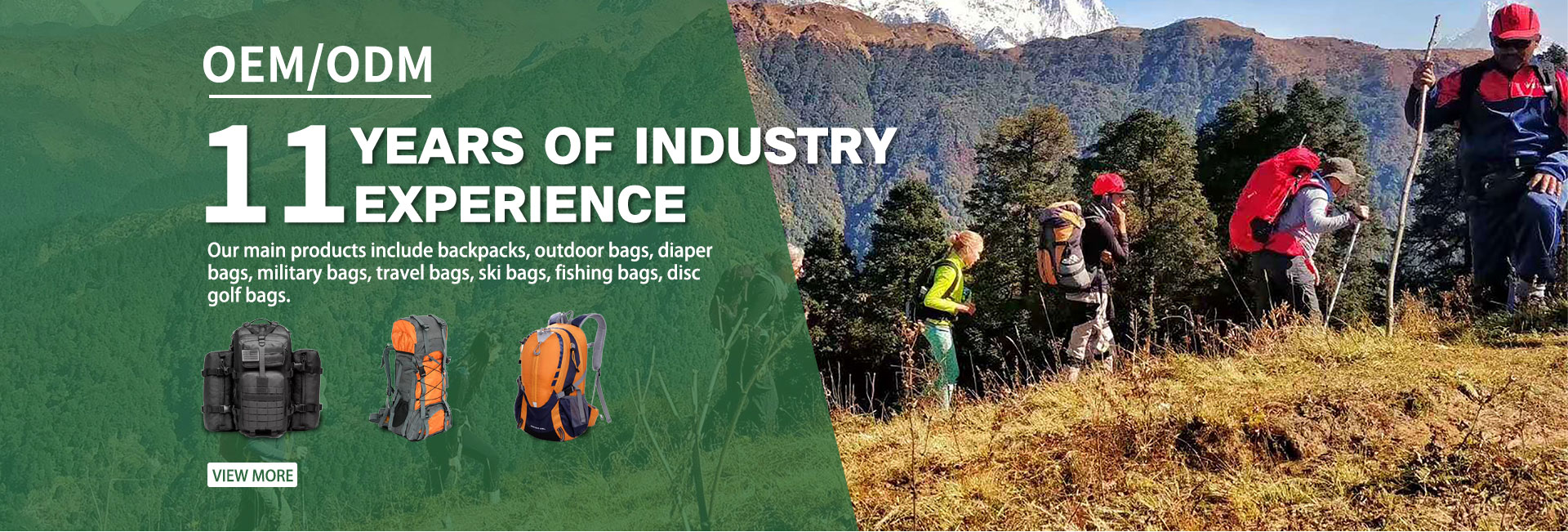 Travel Duffle Bag Banner