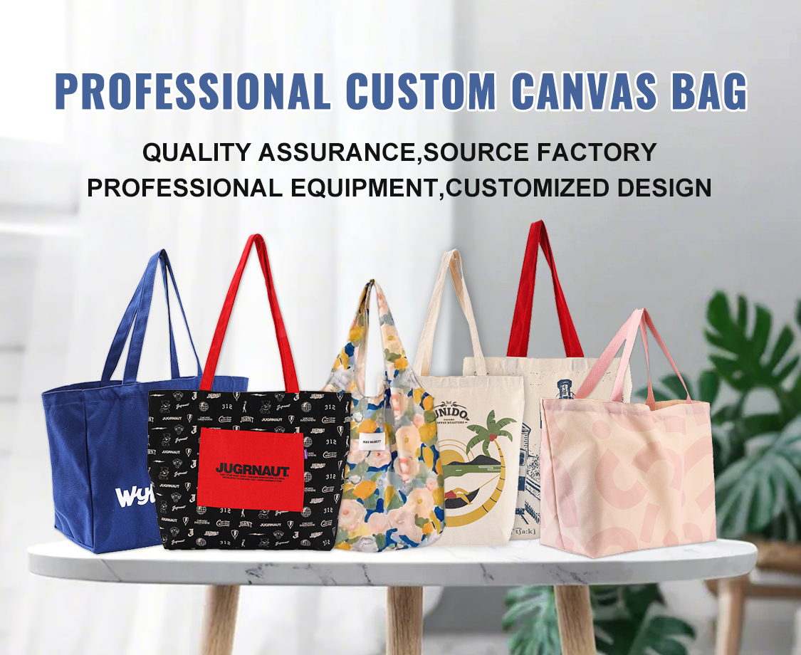 Canvas Tote Bag Display