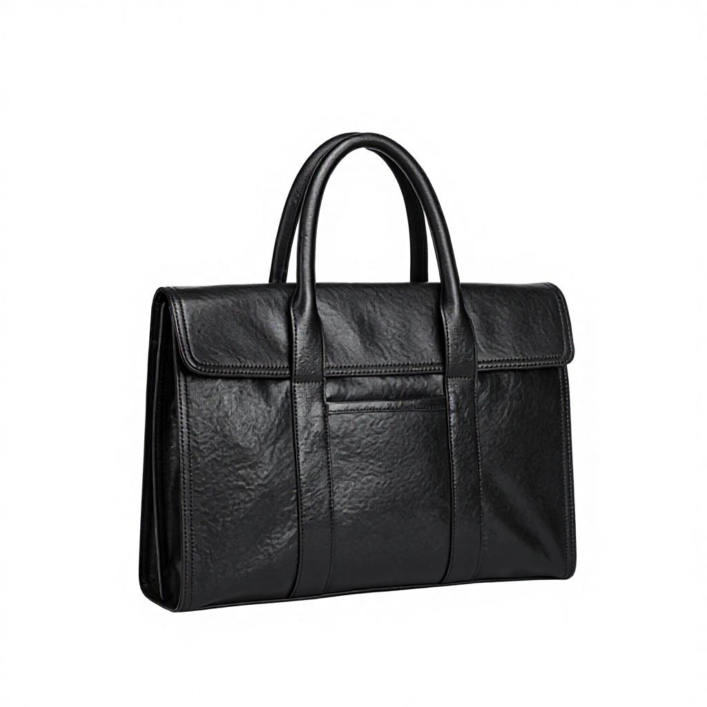 New Men's Genuine Leather Business Briefcase Large-Capacity Laptop Bag Cowhide Office Bag One-Piece Drop-Shipping Model 6798-3