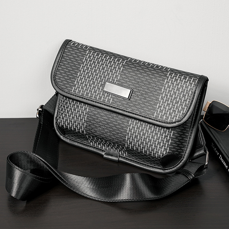 High Quality Rmove Fashion Small Classic Pu Waterproof Custom Logo Lightweight Durable Anti-Theft Men Messenger Shoulder Bags