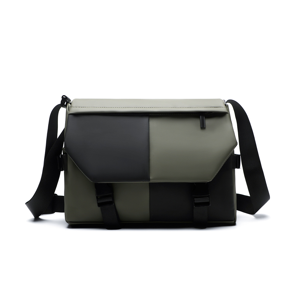 2025 New High-End Brand Crossbody Messenger Bag for Men Fashionable Waterproof Nylon Satchel 12inch for Student Workwear