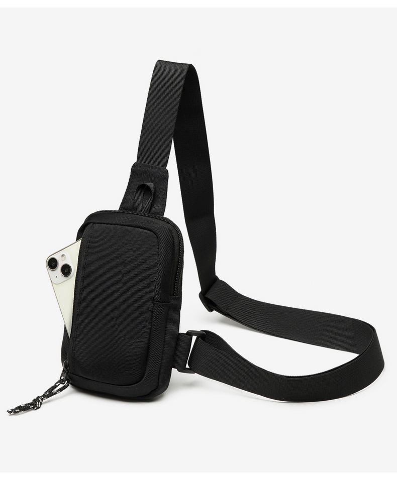 Small Quantity Customization Crossbody Sling Travel Hiking Running Chest Daypack Leisure Crossbody Handbags Boys Cross Body Bag