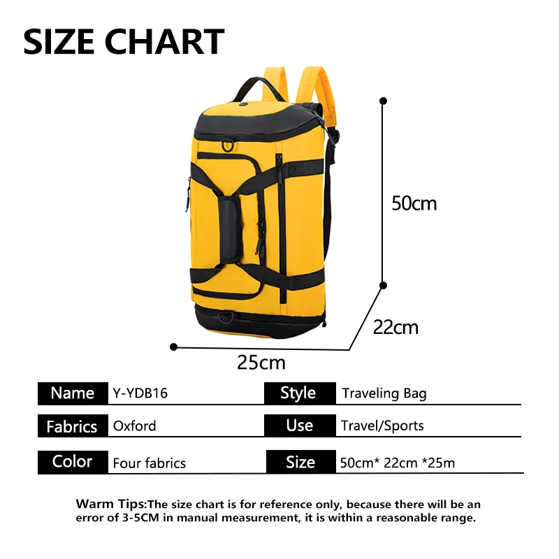 VIPOKO Custom Logo Travel Bags Gym Training Waterproof Outdoor Travel Hiking Sport Backpack Tinnis Bag for Men Women Duffle Bag