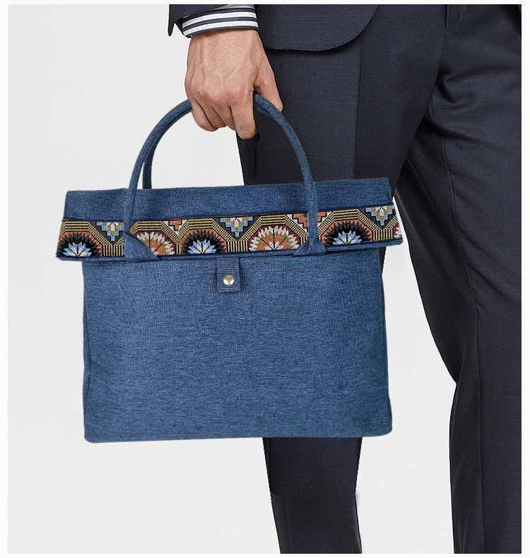 Ethnic Style Document Bag Detail 14
