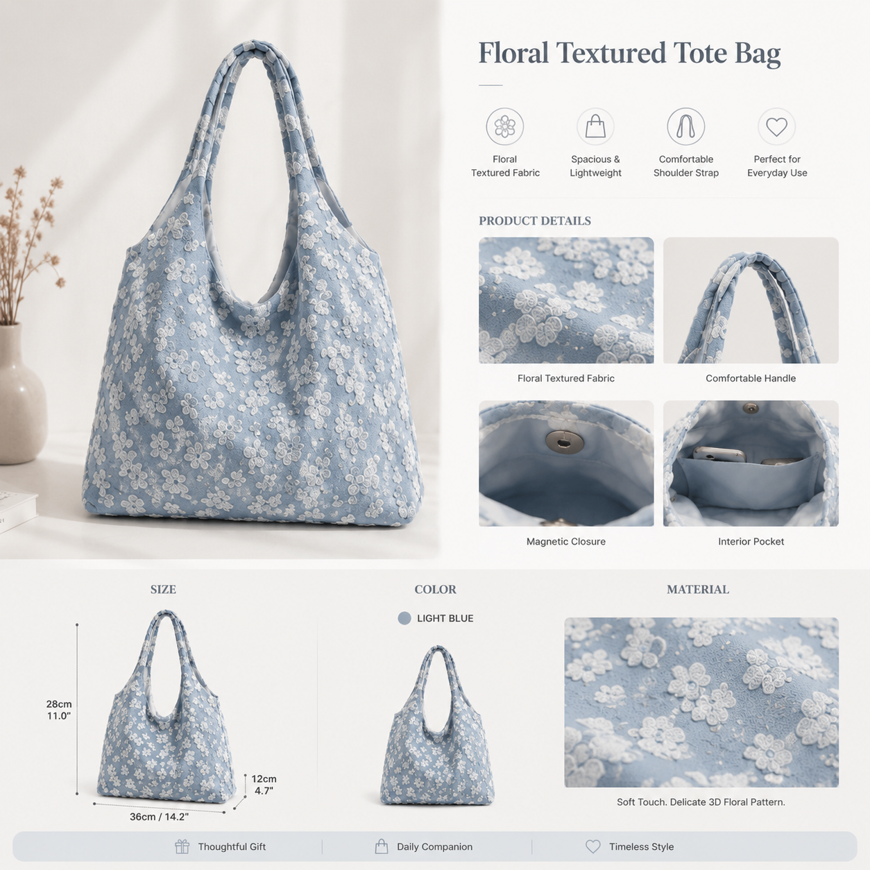 Summer New Arrival Stylish Minimalist Single Strap Zip Closure Fashionable Shoulder Bag