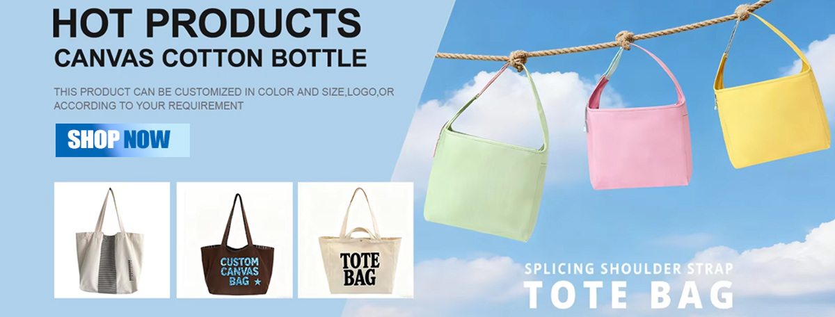 Custom Canvas Tote Bags Banner