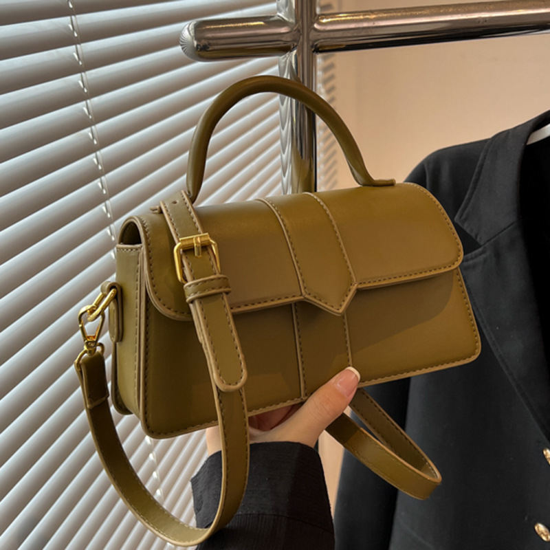 Online Retailer's 2025 New Fashion Women's Daily Crossbody Handbag Small Square Designer Leather Bag Sac Tendance Shoulder Bag
